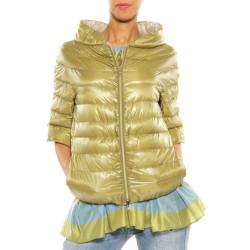 Down jacket Doubleface Herno green
